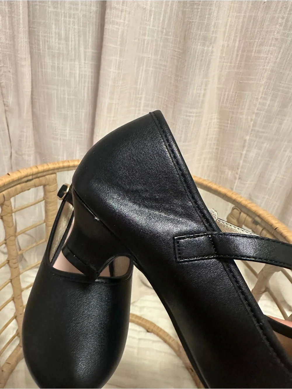 Dufannie Girls Dress Shoes Low Heels Princess Flats Mary Jane’s
